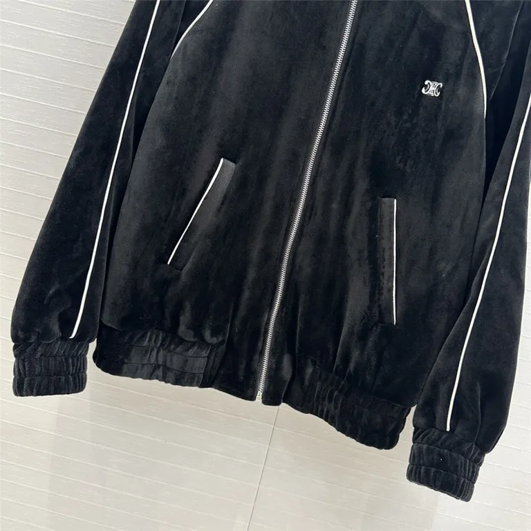 Celine Preppy Velvet Tracksuit